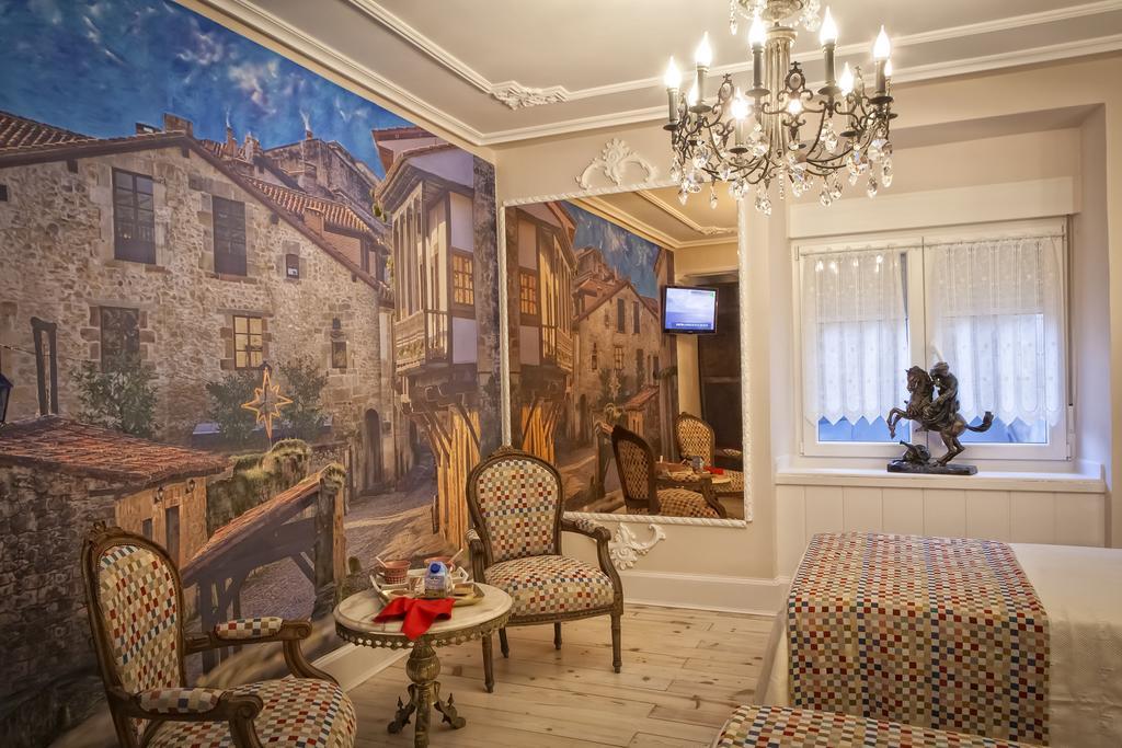 Hostal Boutique Puerta Del Sol Torrelavega Rum bild